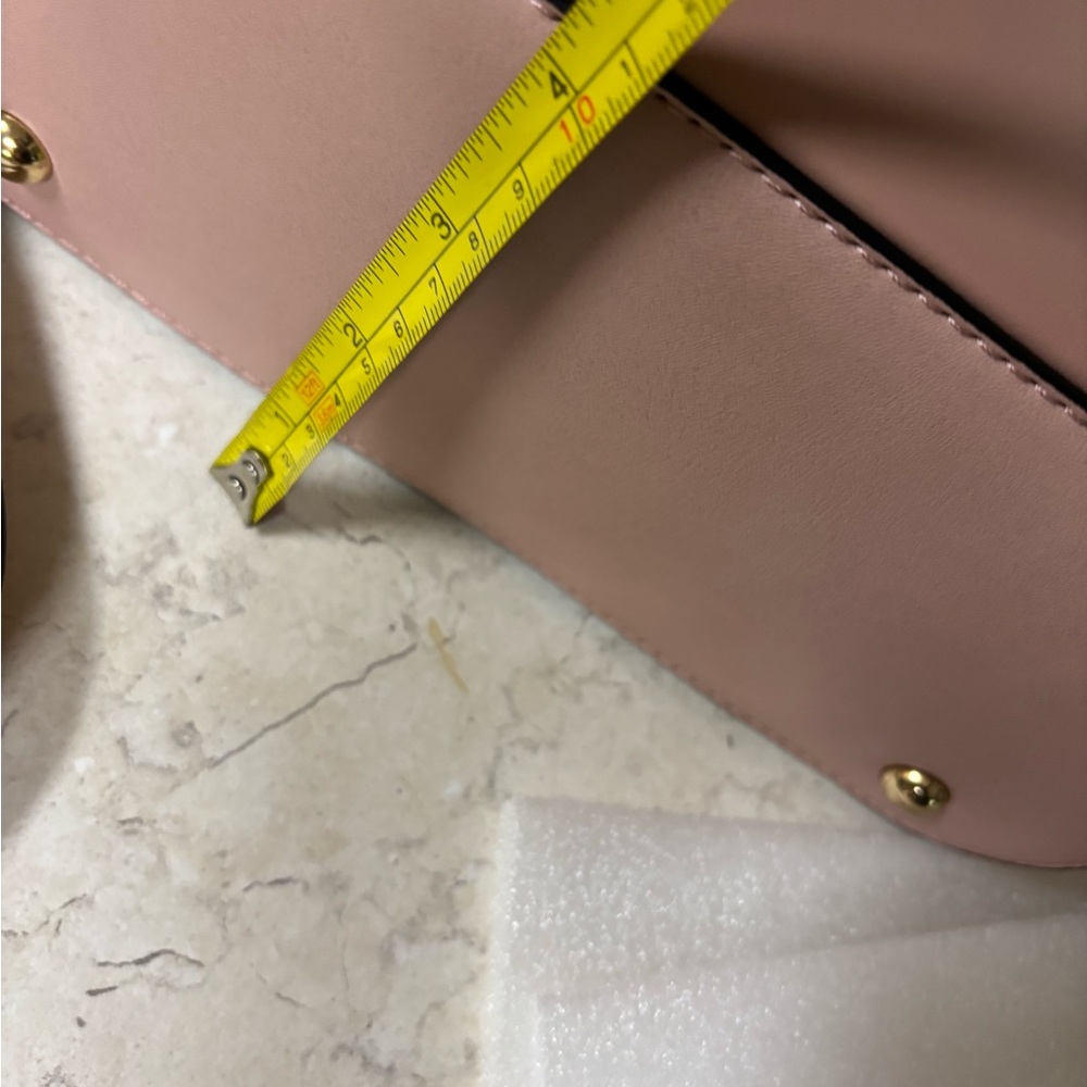 NWT AMERICAN BEE PINK FASHION VERSATILE CROSSBODY PURSE WITH WRISTLET/WALLET - Picture 6 of 10